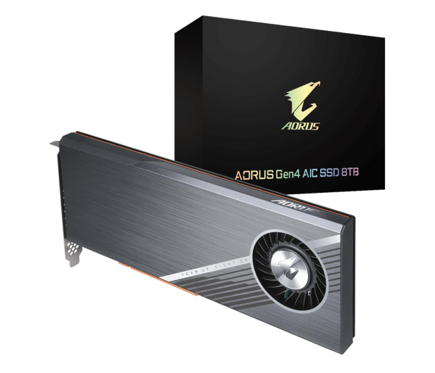 Gigabyte 8TB AIC PCIe Gen4 NVMe AORUS - 522586 - zdjęcie